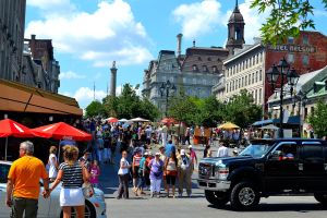 Summer days brings life to the city