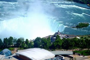 Aerial view of Niagara, Canada