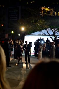 Kiefer Sutherland at the premier of The Reluctant Fundamentalists