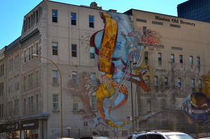 Artistic Graffiti at China Town, Montreal