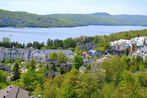 Gorgeous view from Mont Tremblant resort