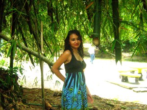 Surrounded my bamboo shoots