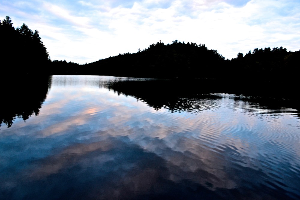 Reflection of the sky in the lake (C) Krystal Seecharan